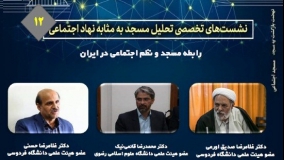 رابطه مسجد و نظم اجتماعی در ایران بررسی می‌شود